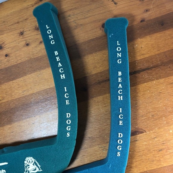 Long beach Ice Dogs LBC Airport IHL WCHL ECHL Hockey Stick foam souvenir’s - Picture 3 of 4